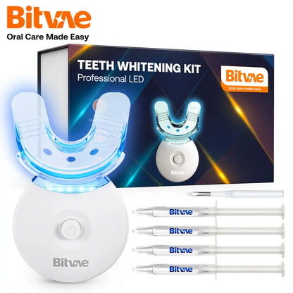 Bitvae L09 LED Teeth Whitening Kit: Gentle 22% Carbamide Peroxide Gel, Effective and Travel-Friendly