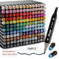 Dual-Tip Art Markers Set