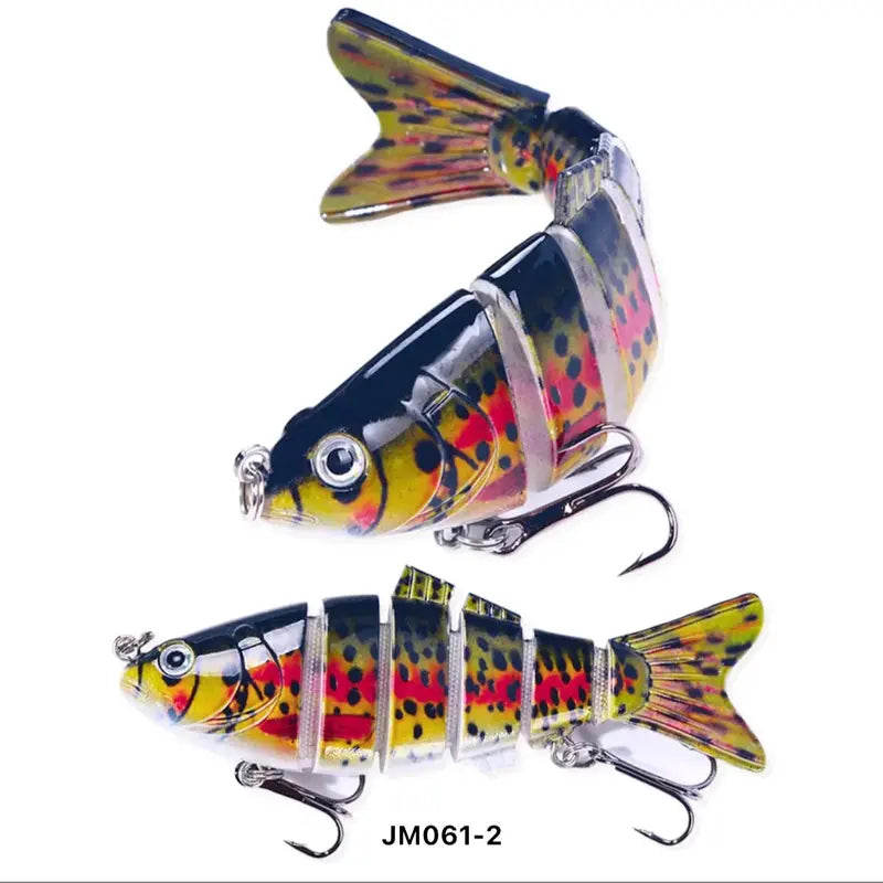 Multi-Jointed Fishing Lures 