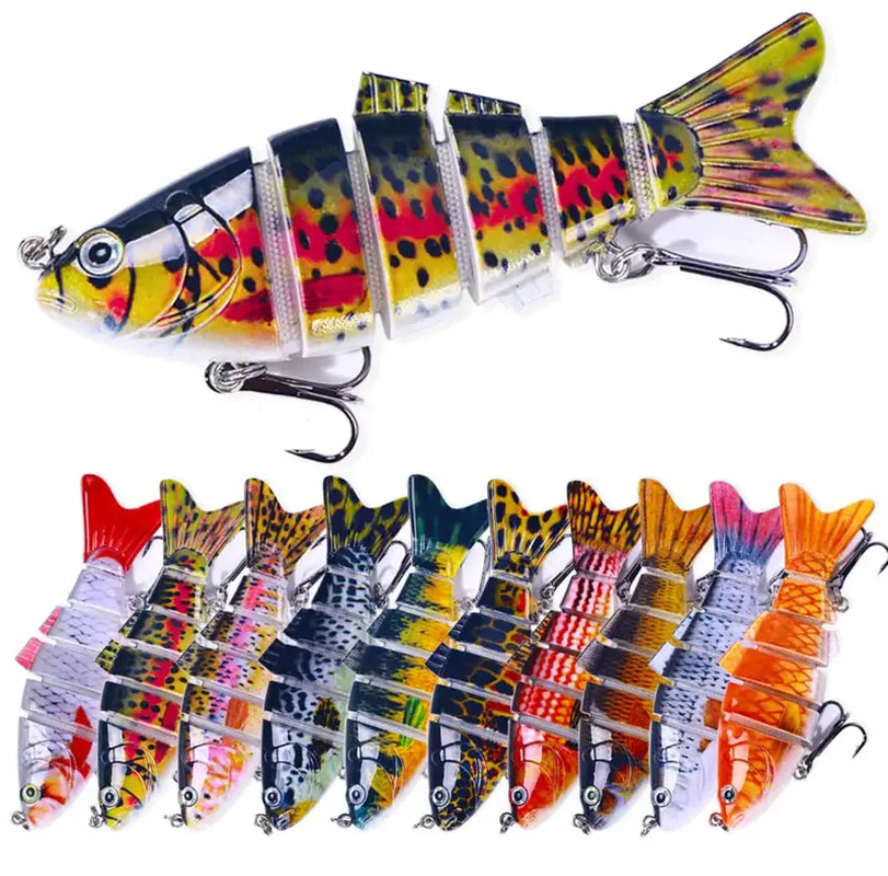 Multi-Jointed Fishing Lures 