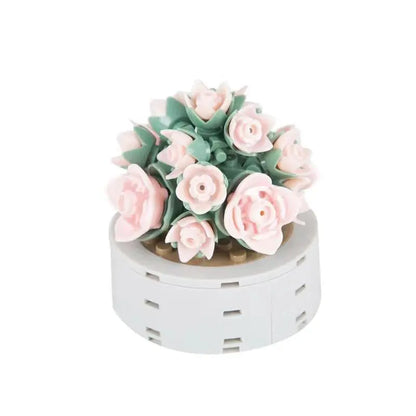 Succulent Flower Building Blocks Toy