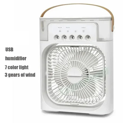 Water Mist Electric Fan Air Humidifier 