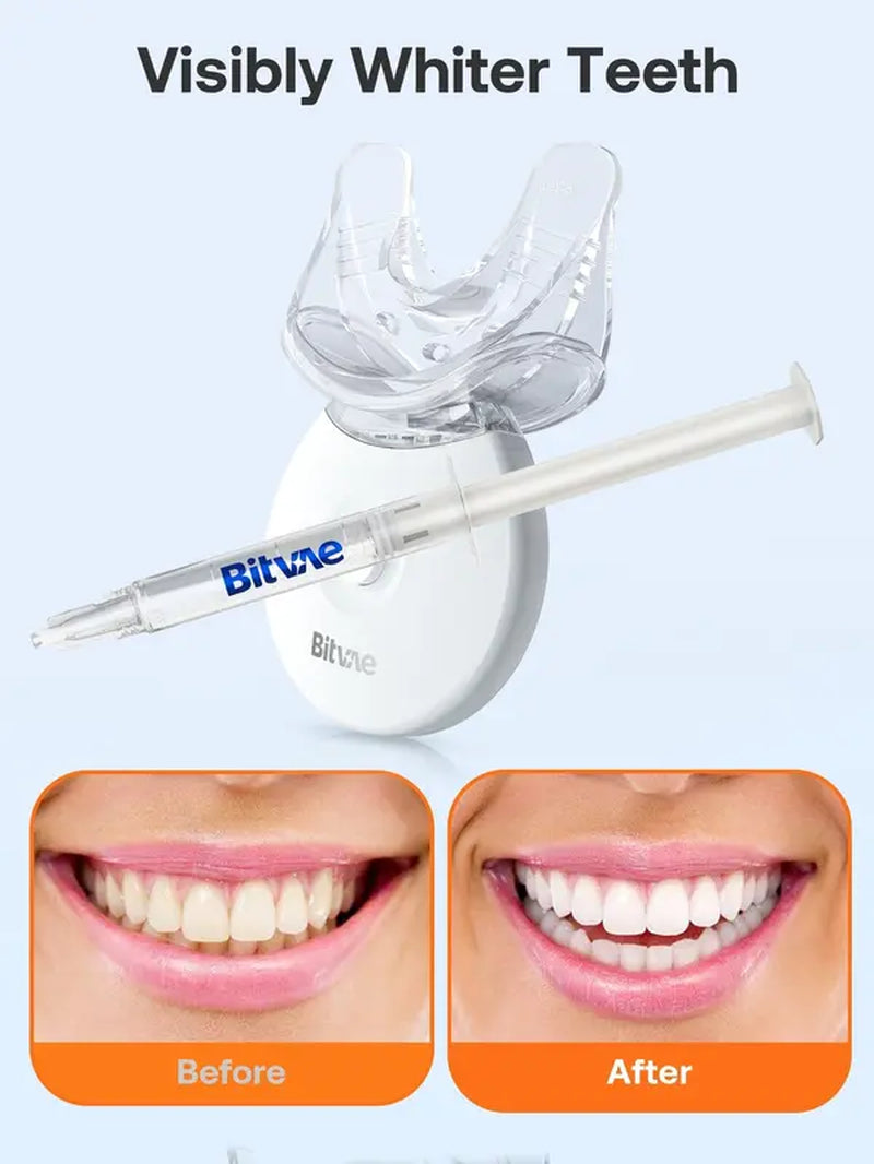 Bitvae L09 LED Teeth Whitening Kit: Gentle 22% Carbamide Peroxide Gel, Effective and Travel-Friendly