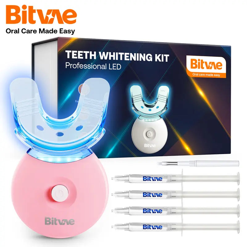 Bitvae L09 LED Teeth Whitening Kit: Gentle 22% Carbamide Peroxide Gel, Effective and Travel-Friendly