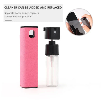 2 in 1 Phone Screen Cleaner Spray 